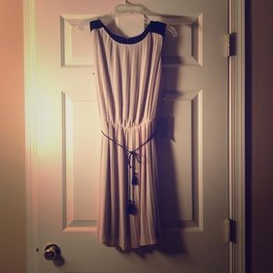 Blush Pleated Cocktail Dress by JLO